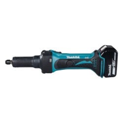 Akumulatorowa szlifierka Makita DGD800RTJ LXT 18V 2x5Ah 6mm prosta,walizka