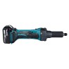 Akumulatorowa szlifierka Makita DGD800RTJ LXT 18V 2x5Ah 6mm prosta,walizka