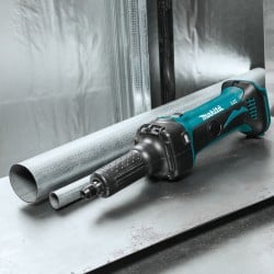 Akumulatorowa szlifierka Makita DGD800RTJ LXT 18V 2x5Ah 6mm prosta,walizka