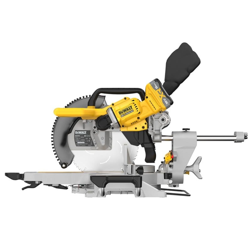 Pilarka ukosowa ukośnica DeWALT DCS782XW2 18V XR BL 2x8Ah 305mm XPS