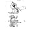 Pilarka ukośnica kapówka Metabo KS 216 M 610216000 216x30 mm 1100W 5000rpm