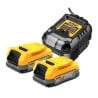 Akumulatorowa szlifierka/pilnik taśmowy DeWALT DCM200E2T, 18V 13x457mm