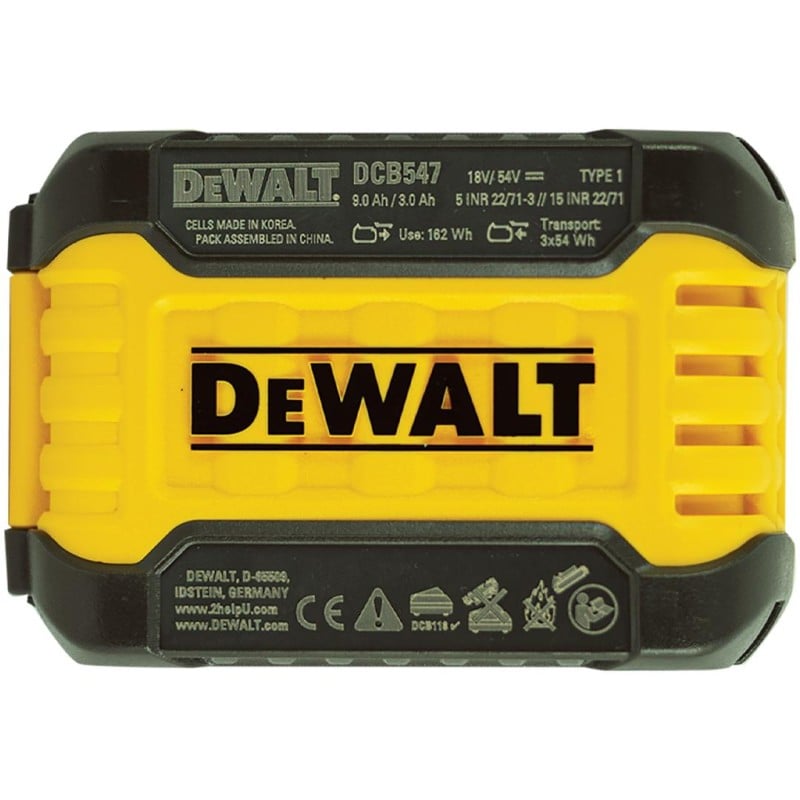 Akumulator DEWALT DCB547 18V 9Ah 54V 3Ah XR Li-Ion