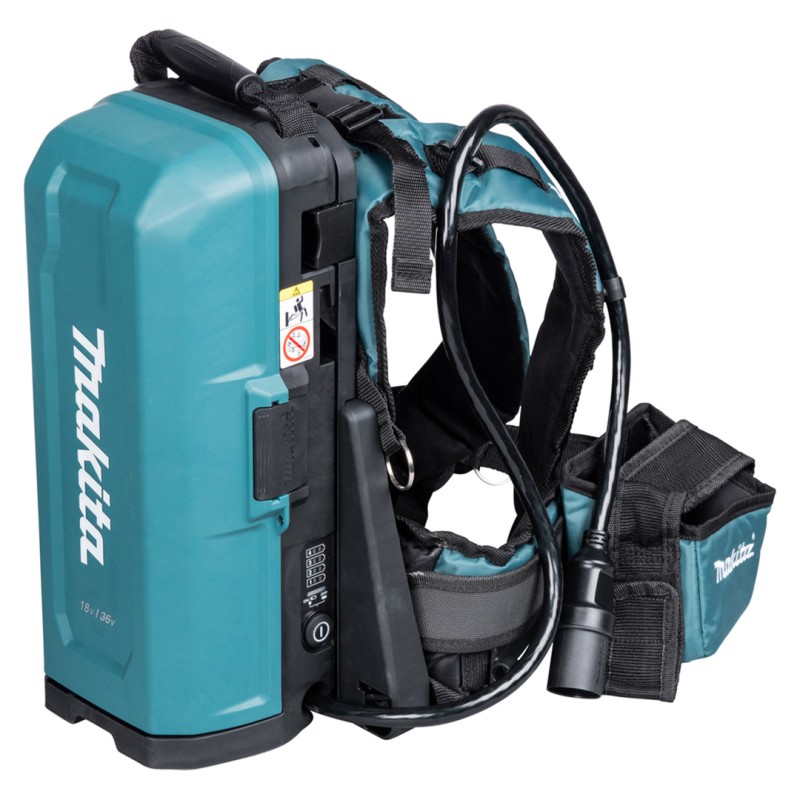 Plecak zasilający Makita 191A59-5 LXT 18V / 2x18V maks. 4 akumulatory