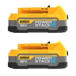 2 akumulatory 18V Li-Ion Powerstack 1,7Ah DeWALT