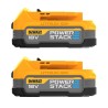 2 akumulatory 18V Li-Ion Powerstack 1,7Ah DeWALT