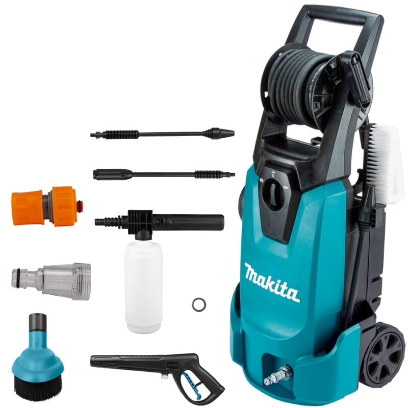 Myjka wysokociśnieniowa Makita HW1300 1800 W 130bar 10m, System Total Stop
