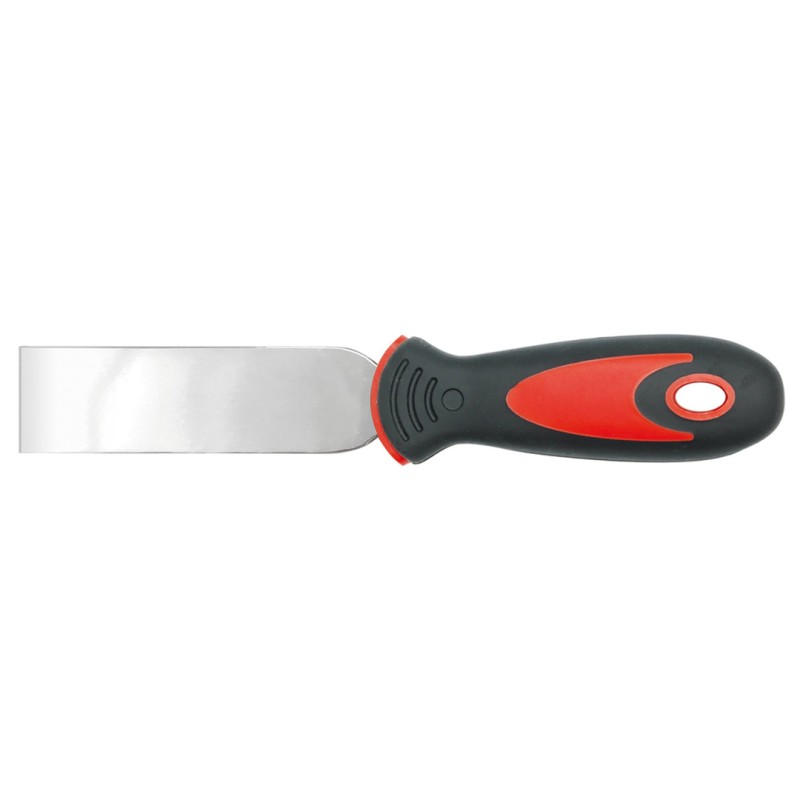 Szpachla malarska 100mm nierdz. dwukolorowa rączka