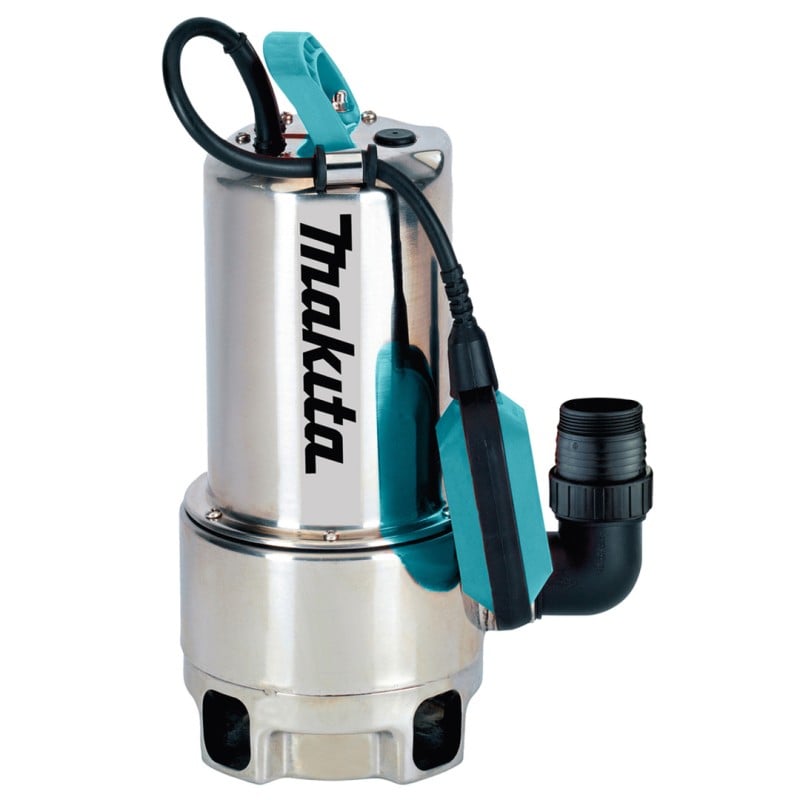 Kompaktowa pompa wodna Makita PF1110 1100W 250l/min z ramą stalową