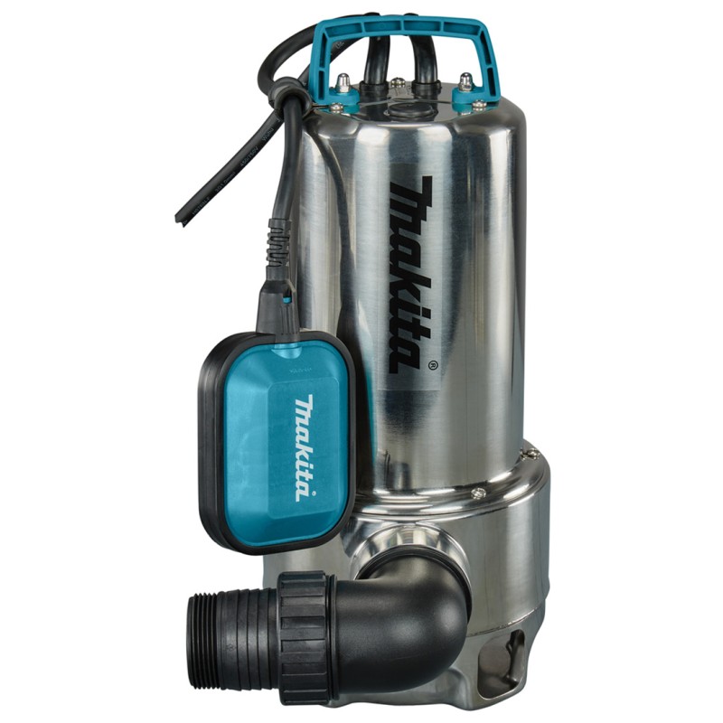Kompaktowa pompa wodna Makita PF1110 1100W 250l/min z ramą stalową