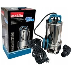 Kompaktowa pompa wodna Makita PF1110 1100W 250l/min z ramą stalową