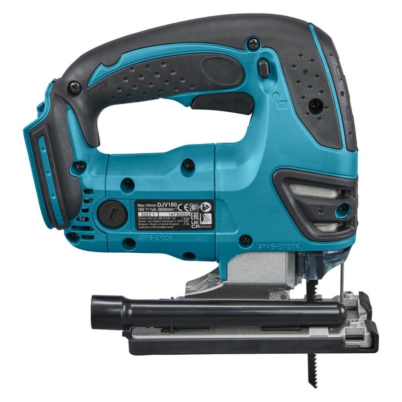 Wyrzynarka Makita DJV180ZX LXT 18V 26mm regulacja kąta cięcia BODY + zestaw brzeszczotów