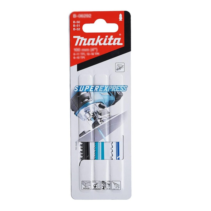 Wyrzynarka Makita DJV180ZX LXT 18V 26mm regulacja kąta cięcia BODY + zestaw brzeszczotów