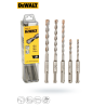 Zestaw 5 wierteł DEWALT DT60301 do betonu SDS+