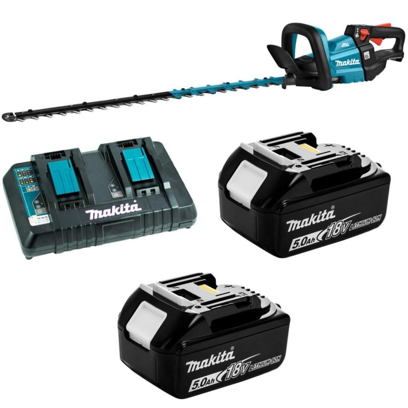 Nożyce do żywopłotu 75cm 2x5Ah Makita DUH751PTE