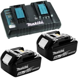 Nożyce do żywopłotu 75cm 2x5Ah Makita DUH751PTE