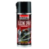 Bezbarwny wodoodporny smar silikonowy SOUDAL w sprayu 400 ml