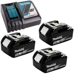 Młotowiertarka 18V SDS+ 3x5Ah MAKITA DHR202RTE3