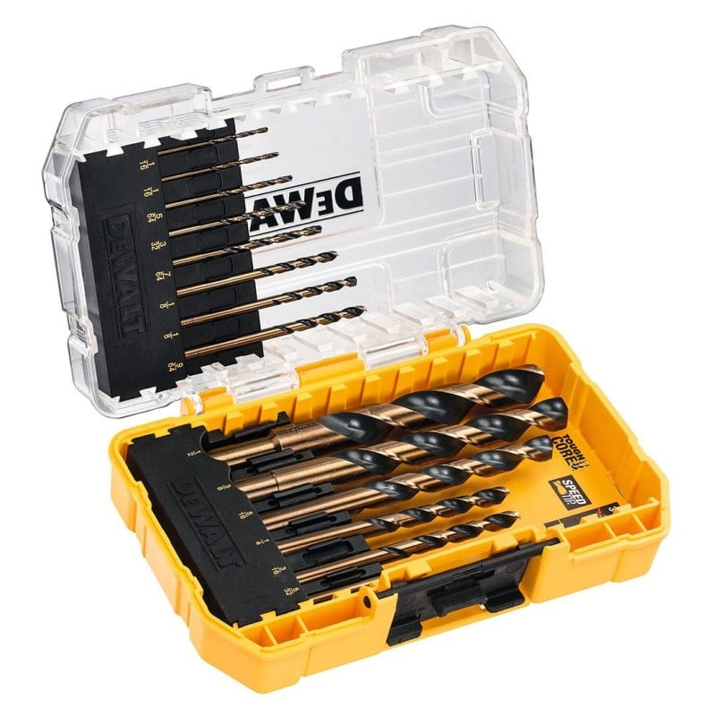 Zestaw wierteł do metalu DeWALT DT70727-QZ BLACK&GOLD 1-8mm 14 szt.