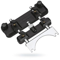 Adapter do frezarki do szyny zagłębiarki DeWALT