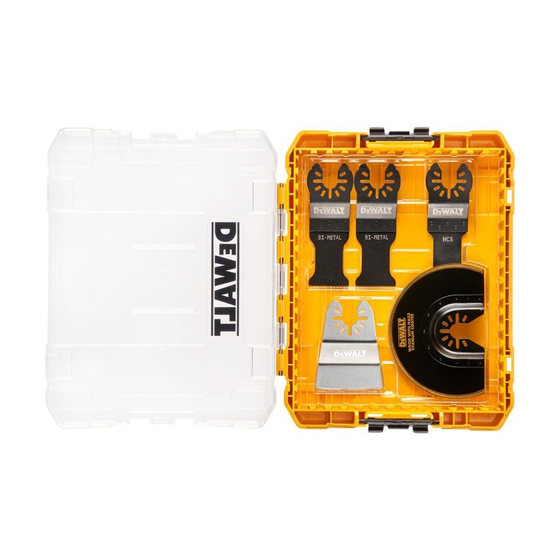 Zestaw 5 brzeszczotów do narzędzia wielofunkcyjnego multitool DCS356 DeWALT DT20761