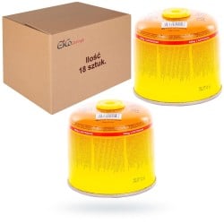 18x nabój gaz PROPAN-BUTAN 300g śrubow ELICO