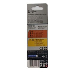 Brzeszczot do metalu Norton 70184632226 50mm uchwyt typu T HSS 3 sztuki