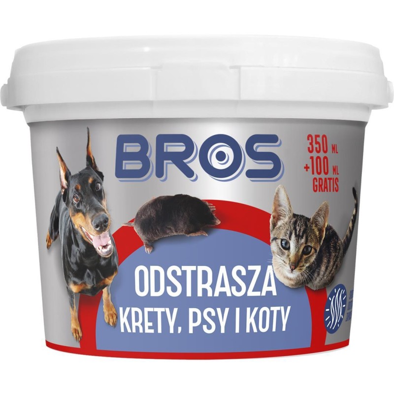 BROS odstraszacz na krety psy koty 450ml (18)