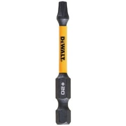 Zestaw 5 szt. końcówek udarowych TORX T20/50mm, DeWALT DT7395T Impact Torsion
