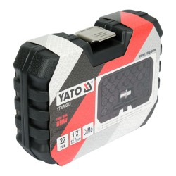 Adaptery nasadki do śrub zabezpieczających koła BMW YATO YT-060303 22 szt.
