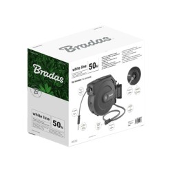 Automatyczny zwijacz ścienny z wężem Bradas WL-W7B50 1/2’’ 50m