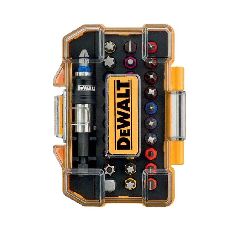 Udarowa wiertarko-wkrętarka BRUSHLESS DeWALT DCD796P2 XR 18V 70Nm + 32-częściowy zestaw bitów DT7969