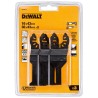 Zestaw 3 brzeszczotów do multitool DeWALT DT20713