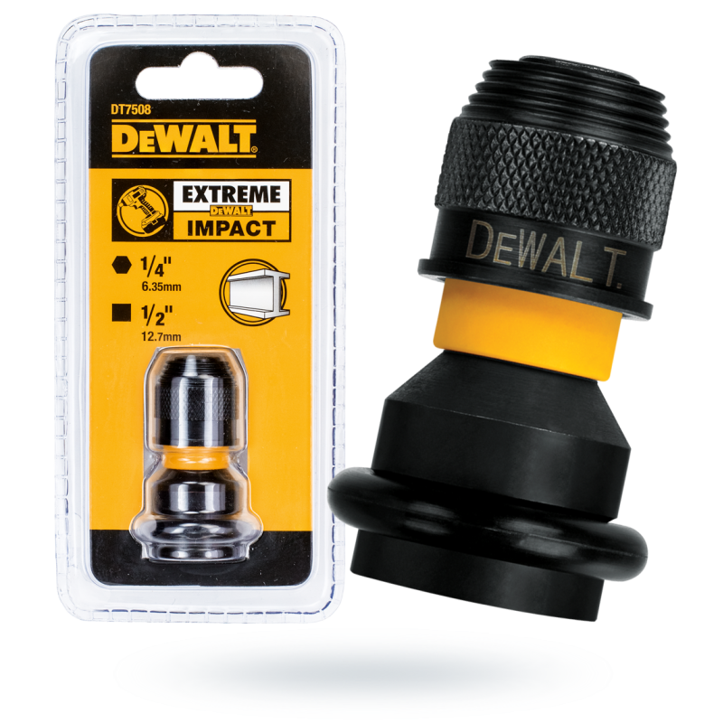 Adapter na bity udarowe DEWALT DT7508 1/2''Fx1/4''