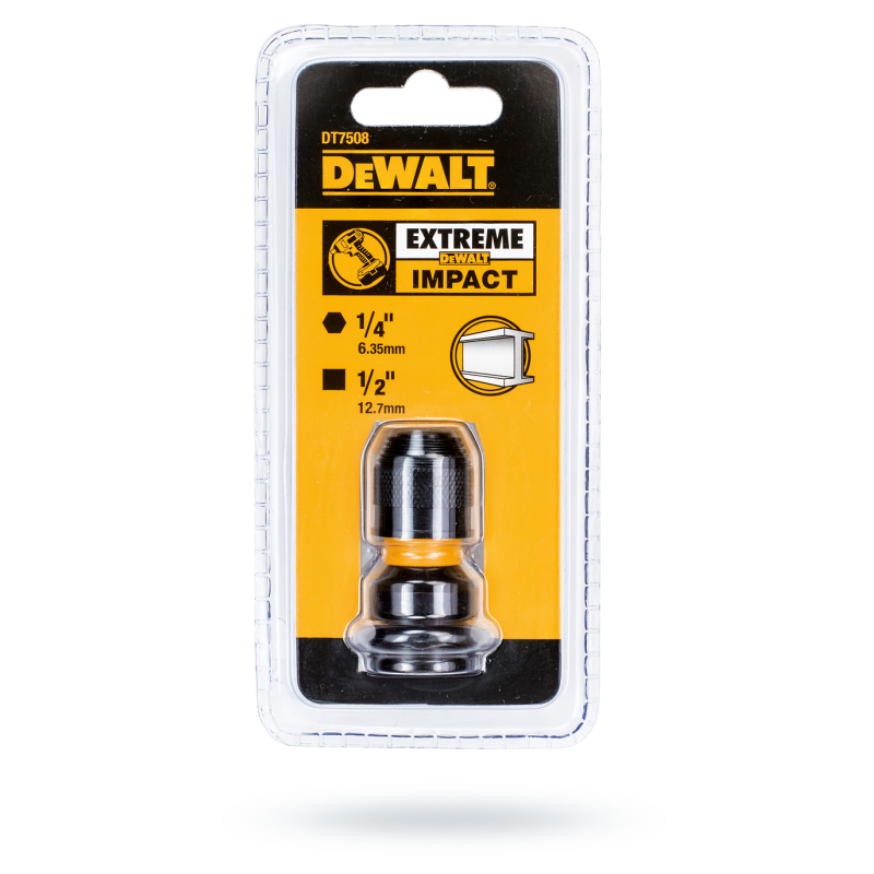 Adapter na bity udarowe DEWALT DT7508 1/2''Fx1/4''