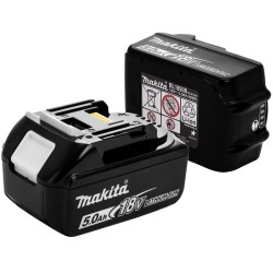 Bezszczotkowa wiertarko-wkrętarka udarowa 18V LXT 54Nm 2x5Ah Makita DHP484RTJ + zestaw bitów 61 elementów HiKOKI 715000