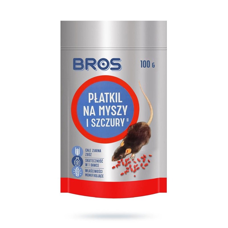 Płatki na myszy i szczury BROS B1964 100g