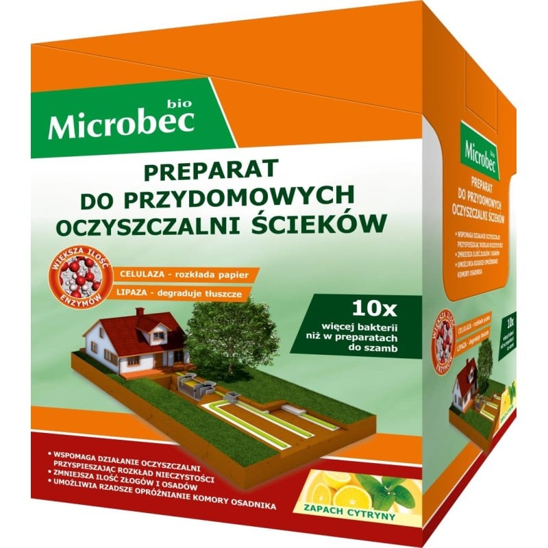 Preparat do oczyszczalni MICROBEC 1832 35g-18szt