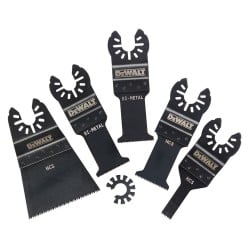 Zestaw 5 brzeszczotów do multitool DeWALT DT20732