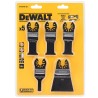 Zestaw 5 brzeszczotów do multitool DeWALT DT20732