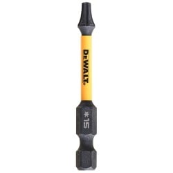 Zestaw 5 szt. końcówek udarowych TORX T15/50mm, DeWALT DT7394T Impact Torsion