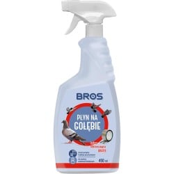 Płyn odstraszający gołębie 450ml + taśma BROS