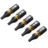 Zestaw bitów udarowych DeWALT DT7380T Impact Torsion T15 25mm 5 sztuk