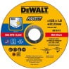 100 tarcz INOX 125x1mm DeWALT DT20540 +bezrękawnik