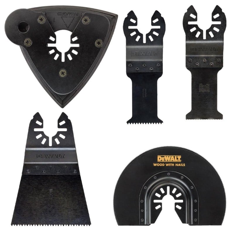 Zestaw 8 akcesoriów do multitool DeWALT DT20731-QZ