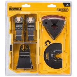 Zestaw 8 akcesoriów do multitool DeWALT DT20731-QZ