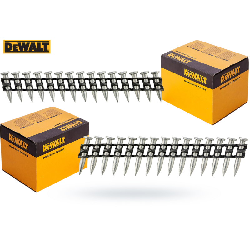 Gwoździe HD 3,7x25 taśma czarne DEWALT DCN8902025