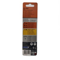 Brzeszczot do drewna Norton 70184632212 110mm typu T 3 sztuki