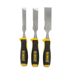 Zestaw 3 dłut do drewna płaskie DeWALT DWHT0-16148