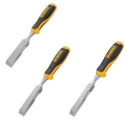 Zestaw 3 dłut do drewna płaskie DeWALT DWHT0-16148